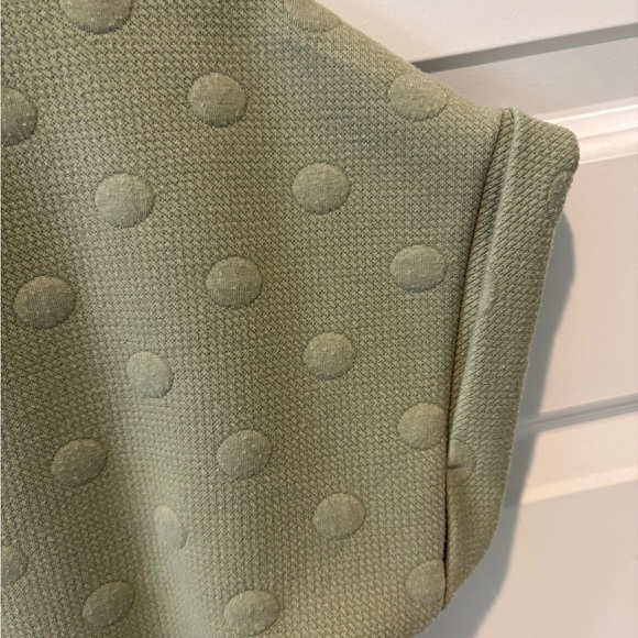 Olive Green polka dot Blue Pepper small short sleeve top - Picture 8 of 8